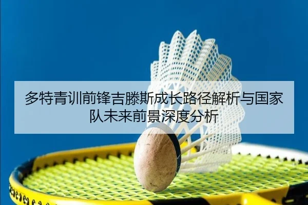 多特青训前锋吉滕斯成长路径解析与国家队未来前景深度分析